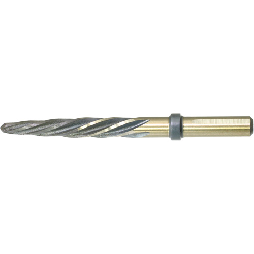 Al&eacute;soir pour construction Nitro Drillco, 11/16", Cannelure Spirale, Acier rapide, Tige Droit R.M.G. Prévention