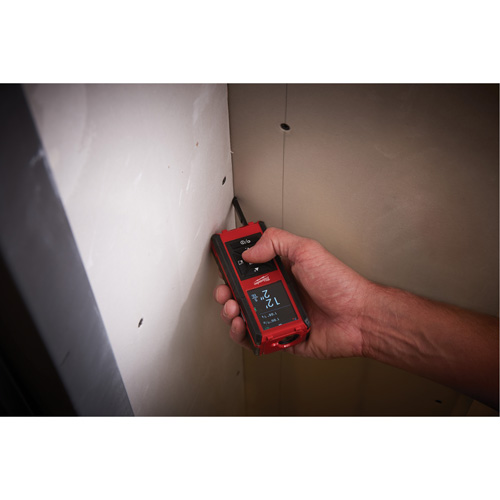 Laser Distance Meter, 0' - 330' (0 m - 100.6 m) Range, Digital (Electronic) R.M.G. Prévention