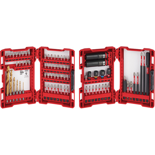 Ensemble de tournevis et perceuse &agrave; chocs Shockwave R.M.G. Prévention