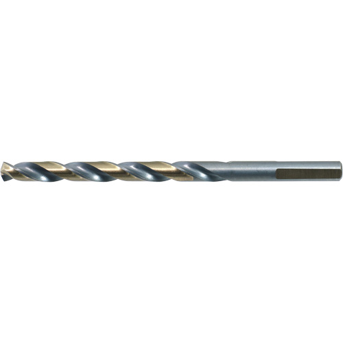 DRILLCO 3-Flat Shank Jobber Drill Bit, High Speed Steel, 1/16", 1-7/8" L, 7/8" Flute, 140° Point Angle R.M.G. Prévention