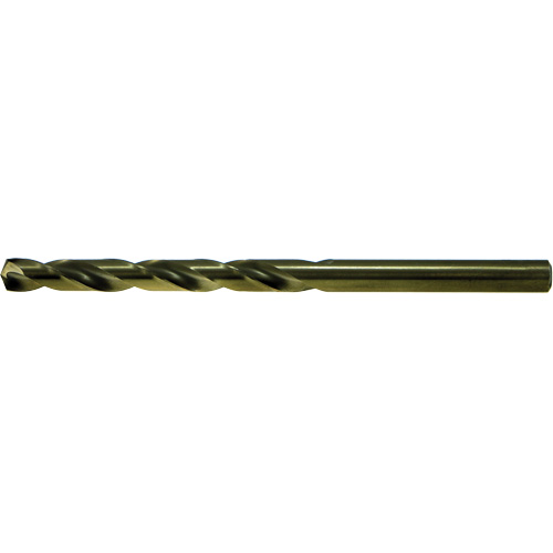 Foret allong&eacute; pour a&eacute;ronef Drillco, #1, Acier rapide au cobalt, Cannelure 2-5/8", Pointe de 135° R.M.G. Prévention