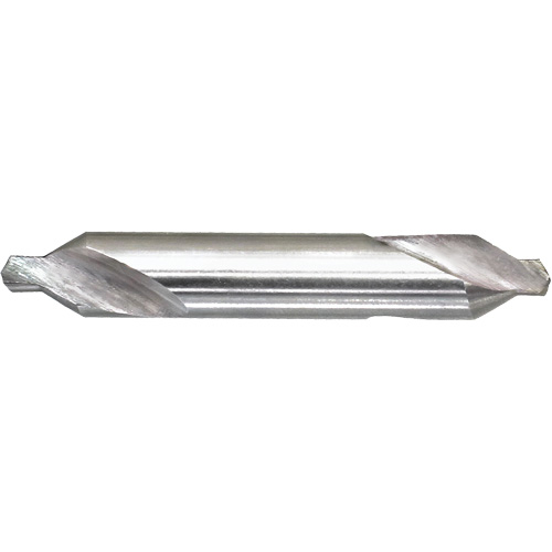 Drillco&reg; Combined Centre Drill & Countersink, #4.5, 9/64" Small Diameter, 3/8" Large Diameter, High Speed Steel R.M.G. Prévention