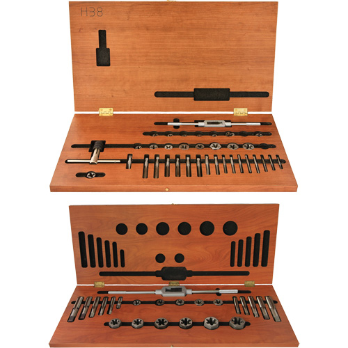 Drillco&reg; Tap & Hex Die Set, 58 Pieces R.M.G. Prévention