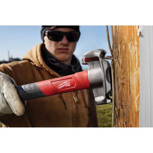 4-in-1 Lineman's Hammer, 32 oz., Fibreglass Handle, 15" L R.M.G. Prévention