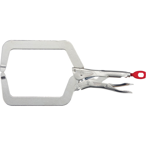 Torque Lock Locking Pliers with Deep Jaws, 9" Length, C-Clamp R.M.G. Prévention