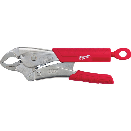 Pince-&eacute;tau Torque Lock MaxBite, Longueur 10", M&acirc;choire courb&eacute;e R.M.G. Prévention