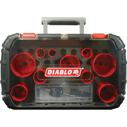 General Purpose Bi-Metal Hole Saw Set, 14 Pieces R.M.G. Prévention