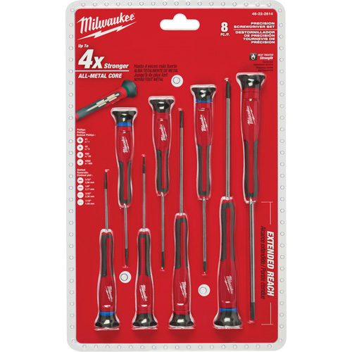 Precision Screwdriver Set, 8 Pcs. R.M.G. Prévention
