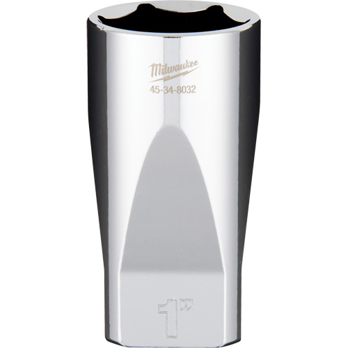 Douille SAE avec c&ocirc;t&eacute;s Four Flats, 1", Prise 3/8", 6 pans, Profond R.M.G. Prévention