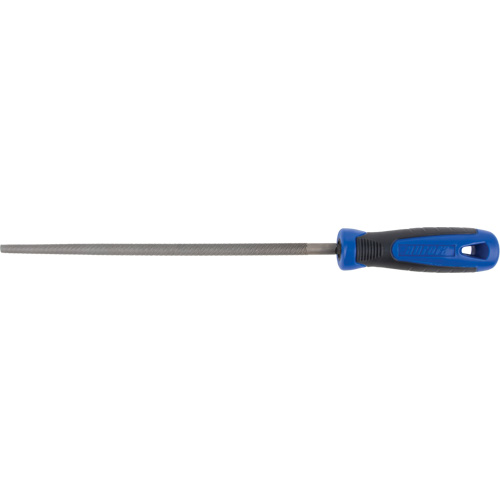 File With Handle, 1/4" Dia. x 6" L, Round, Second Cut R.M.G. Prévention