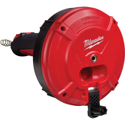 Furet Trapsnake avec dispositif d'alimentation et de retrait Cable-Drive, &eacute;lectrique, 25' Longueur du c&acirc;ble, 1/4" Diam&egrave;tre du c&acirc;ble R.M.G. Prévention