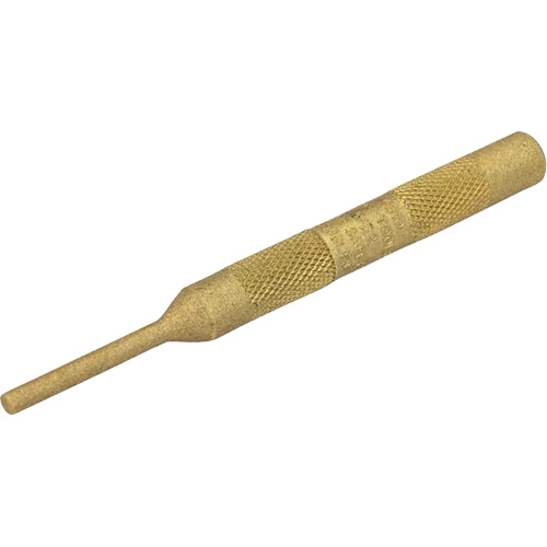 Brass Pin Punch, 5/32" Dia. x 4" L R.M.G. Prévention