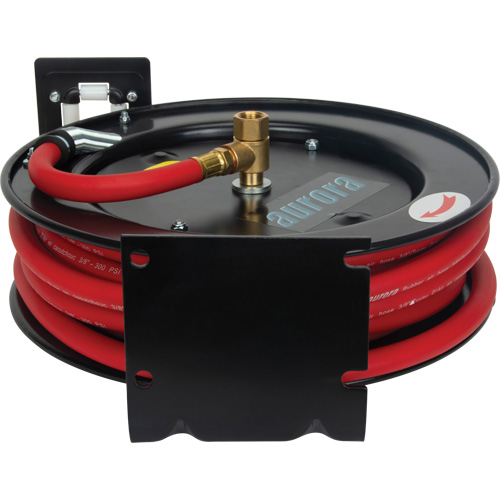 D&eacute;vidoir de tuyau, Air/Eau, 3/8" x 35', Tuyau simple, 300 psi R.M.G. Prévention