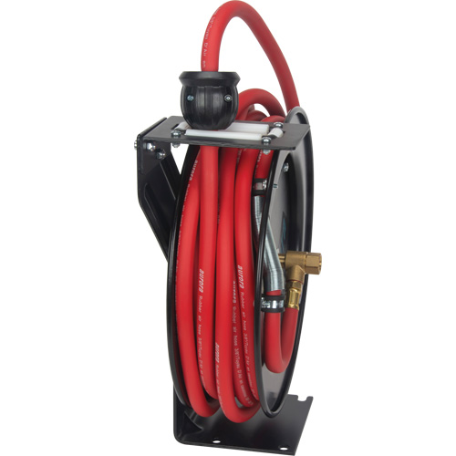 D&eacute;vidoir de tuyau, Air/Eau, 3/8" x 35', Tuyau simple, 300 psi R.M.G. Prévention