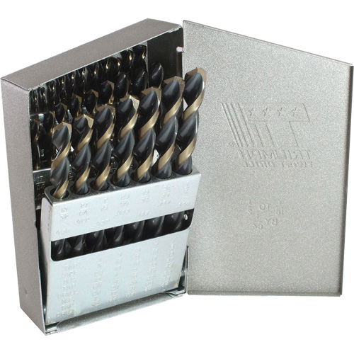 Triumph&reg; MRO Plus&reg; Jobber Length Drill Bit Set, 29 Pieces, High Speed Steel R.M.G. Prévention