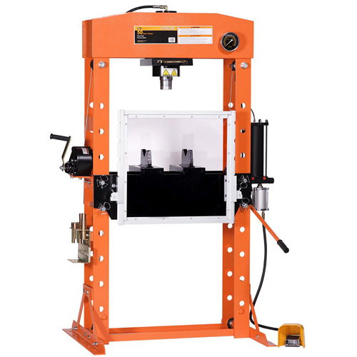 Super Heavy-Duty Shop Press, 50 Ton(s) Capacity R.M.G. Prévention