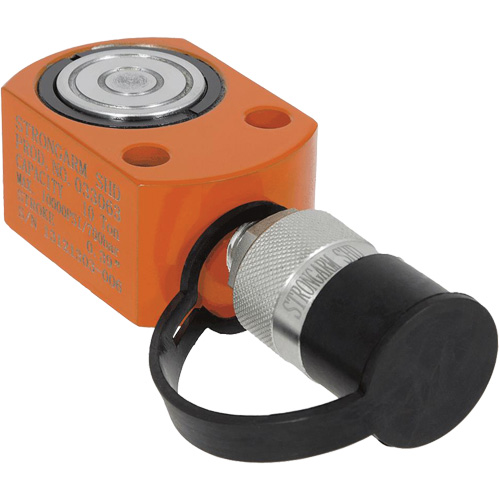 V&eacute;rin simple action &agrave; faible hauteur &agrave; usage tr&egrave;s intensif, Course de 0,39", Capacit&eacute; de 10 tonne(s) R.M.G. Prévention