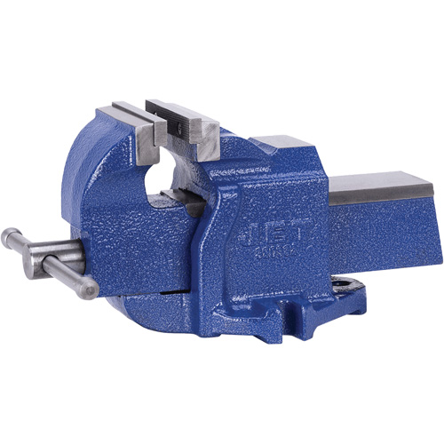 Heavy-Duty British Pattern Bench Vise, 8" Jaw Width, 4" Throat Depth R.M.G. Prévention