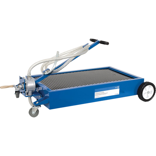 JOIDRLPM Cuvette de vidange d'huile m&eacute;tallique surbaiss&eacute;e R.M.G. Prévention