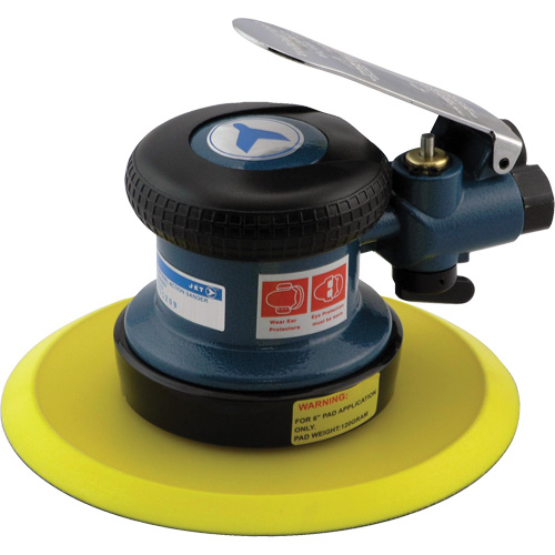 DA63NV Ponceuse orbitale &agrave; double action non r&eacute;cup&eacute;ratrice &agrave; usage intensif, Dia 6", Entr&eacute;e 1/4" NPT, 10000 Tr/min R.M.G. Prévention