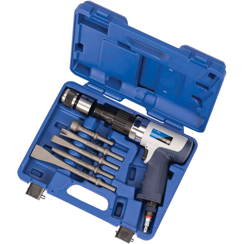 AH200SHD 6-Piece Super Heavy-Duty Air Hammer Kit, 3.7 CFM, 1/4" NPT, 2000 BPM R.M.G. Prévention