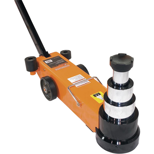 Crics pneumatiques pour camions &agrave; plusieurs phases, 60 tonne(s), Air comprim&eacute;/hydraulique R.M.G. Prévention