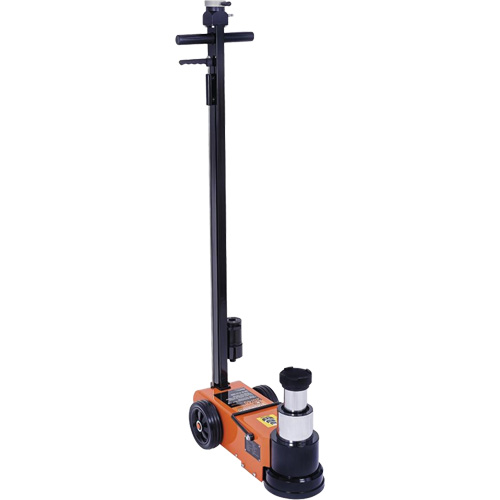 Crics pneumatiques pour camions &agrave; plusieurs phases, 40 tonne(s), Air comprim&eacute;/hydraulique R.M.G. Prévention