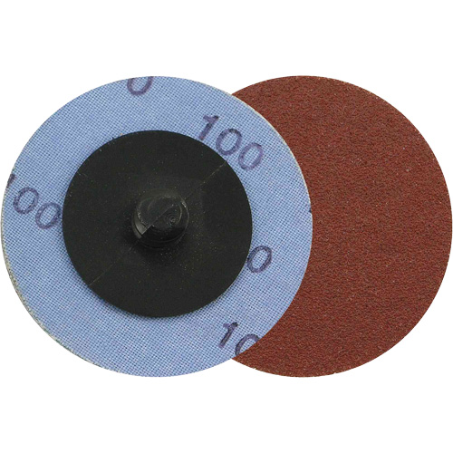 Cloth Backing  Sanding Discs for Die Grinders - Steel Application, 2" Dia., 100 Grit, Aluminum Oxide R.M.G. Prévention