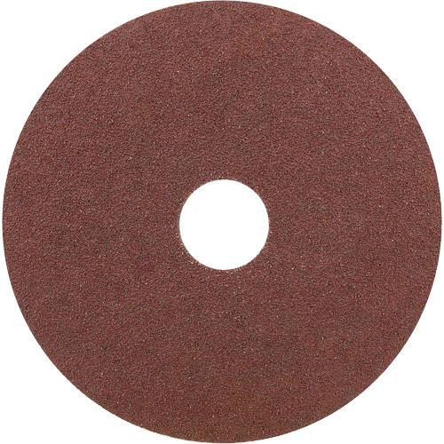 Resin Fibre  Sanding Discs for Angle Grinders - Steel Application, 4-1/2" Dia., A60 Grit, Aluminum Oxide R.M.G. Prévention