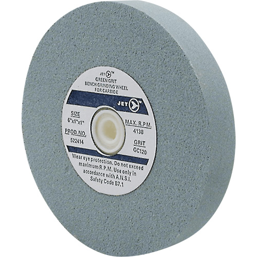 GC675C Bench Grinding Wheels, 6" x 3/4", 1" Arbor, Silicon Carbide R.M.G. Prévention
