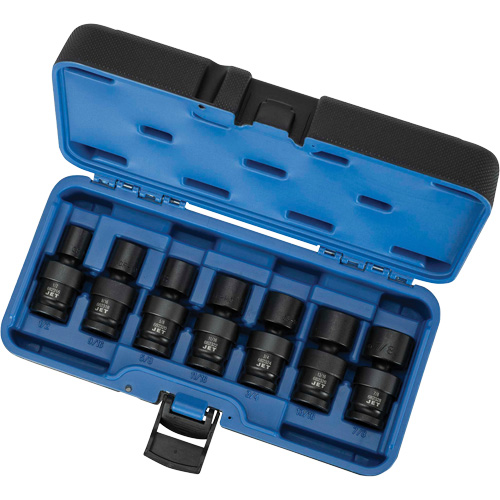 PSU712 Universal Socket Sets, 7 Pcs, Impact, 1/2" Drive Size R.M.G. Prévention