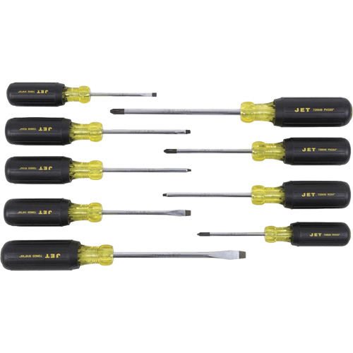 JKS-9S Screwdriver Sets, 9 Pcs. R.M.G. Prévention