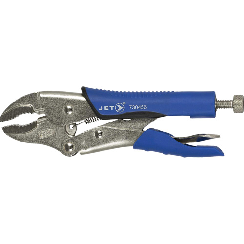 J7WRG Curved Jaw Locking Pliers, 7" Length, Curved Jaw R.M.G. Prévention
