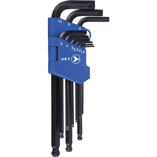 JHHK-9M Hextractor Hex Key Wrench Sets, 9 Pcs., Metric R.M.G. Prévention