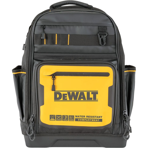 PRO Backpack, 13-3/4" L x 7-3/4" W, Black/Yellow R.M.G. Prévention