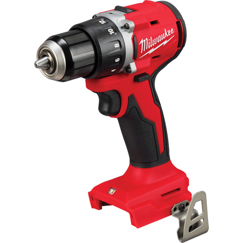 M18 Compact Brushless Drill/ Driver (Tool Only), Lithium-Ion, 18 V, 1/2" Chuck, 550 in-lbs Torque R.M.G. Prévention