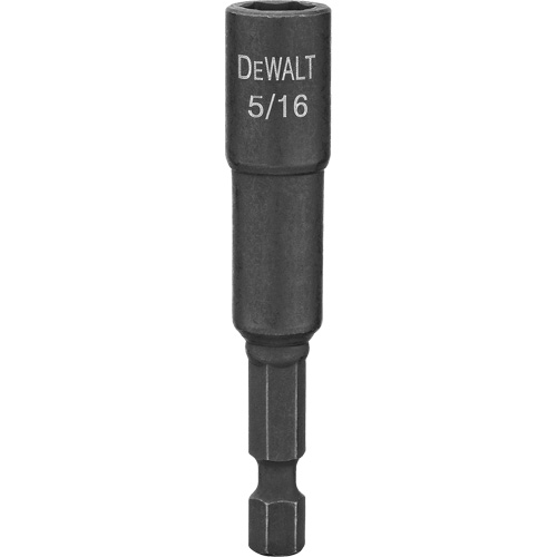 Impact Ready Magnetic Nut Driver, Hex, 1/4" Tip, 5/16" Drive Size, 2-9/16" Length R.M.G. Prévention