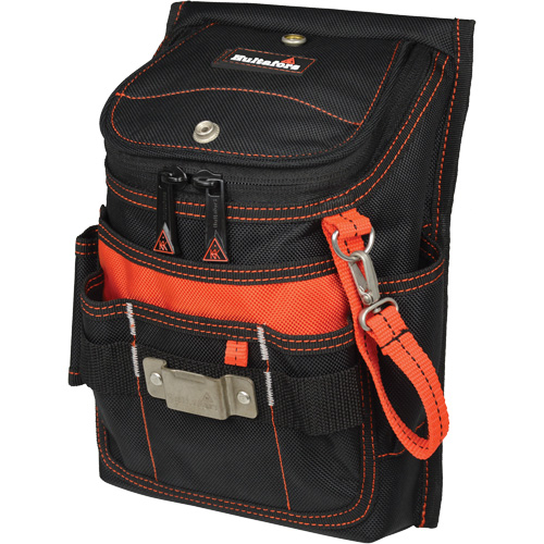 Medium Zip-Top Utility Pouch, Multiple Tool Holder, Ballistic Polyester R.M.G. Prévention