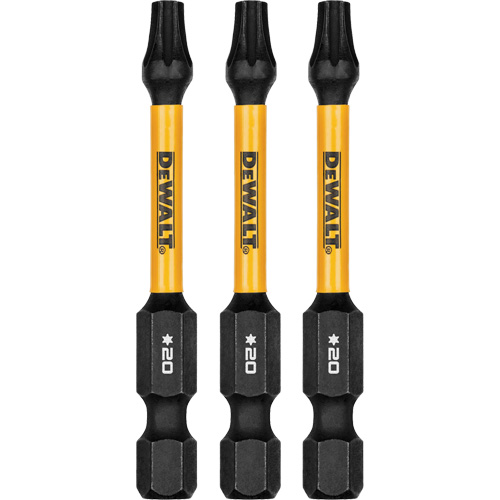 Forets pour tournevis &agrave; chocs FLEXTORQ 3 mcx, Torx, T-20, Prise 1/4" R.M.G. Prévention