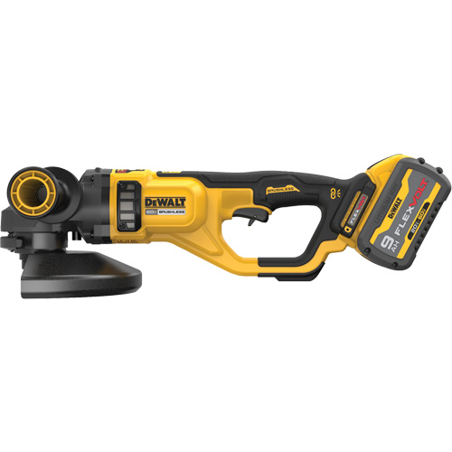 MAX Large Angle Grinder Kit, 7" - 9" Wheel, 60 V R.M.G. Prévention