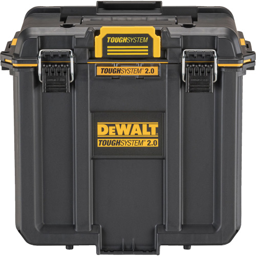ToughSystem&reg; 2.0 Deep Compact Toolbox, 10" x 15-7/20" x 13-4/5", Black/Yellow R.M.G. Prévention