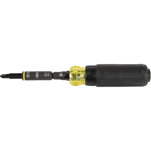 11-in-1 Ratcheting Impact Rated Screwdriver & Nut Driver R.M.G. Prévention