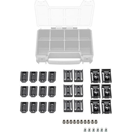 Connecteurs personnalis&eacute;s Arx pour accessoires et montage mural R.M.G. Prévention