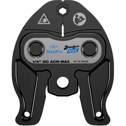 1/4" ZoomLock&reg; MAX Press Jaw for M12 FORCE LOGIC Press Tools R.M.G. Prévention
