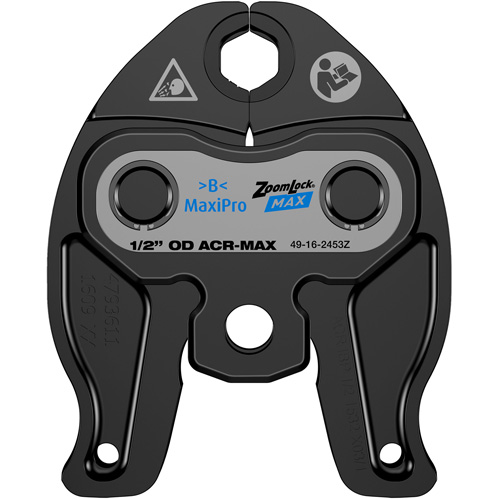 1/2" ZoomLock&reg; MAX Press Jaw for M12 FORCE LOGIC Press Tools R.M.G. Prévention