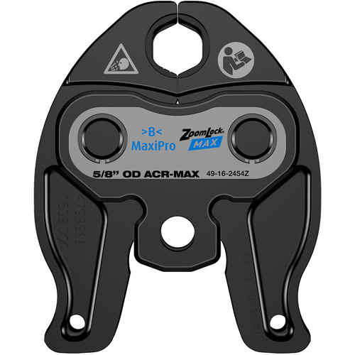 5/8" ZoomLock&reg; MAX Press Jaw for M12 FORCE LOGIC Press Tools R.M.G. Prévention