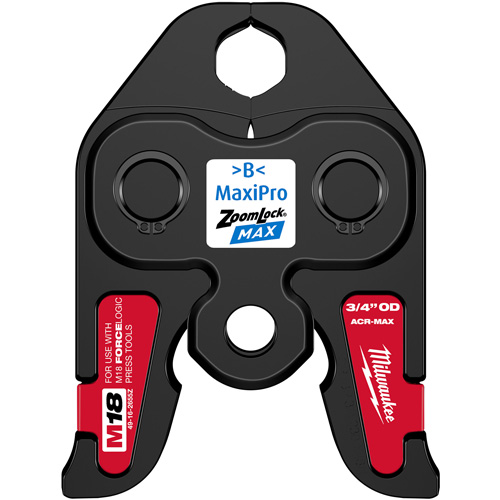 3/4" ZoomLock&reg; MAX Press Jaw for M18 FORCE LOGIC Press Tools R.M.G. Prévention