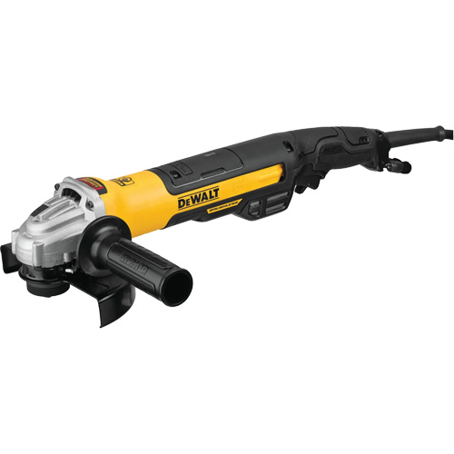 Brushless Small Angle Grinder, Rat Tail with Kickback Brake & No Lock-On, 5"/6" R.M.G. Prévention