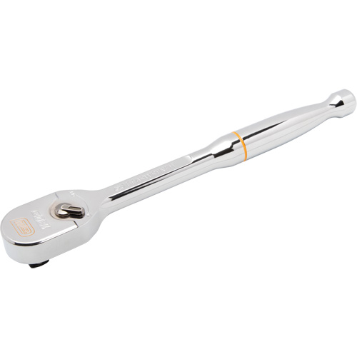 120XP Full Polish Chrome Teardrop Ratchet, 1/2" Drive, Ergonomic Handle R.M.G. Prévention