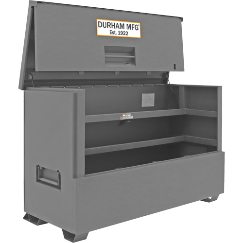 57.4 cu. ft. Jobsite Piano Box, 72-7/16" W x 33-7/8" D x 49-7/16" H, Grey R.M.G. Prévention